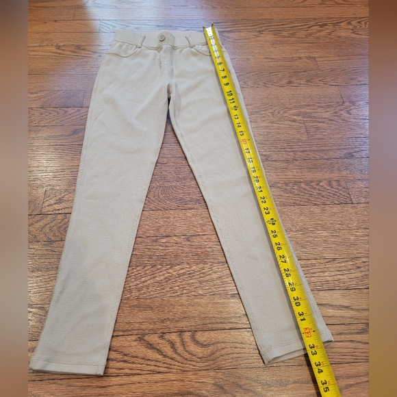 Nautica Girls School Uniform Khaki Pants Size 10 Regular NWT - Picture 4 of 10